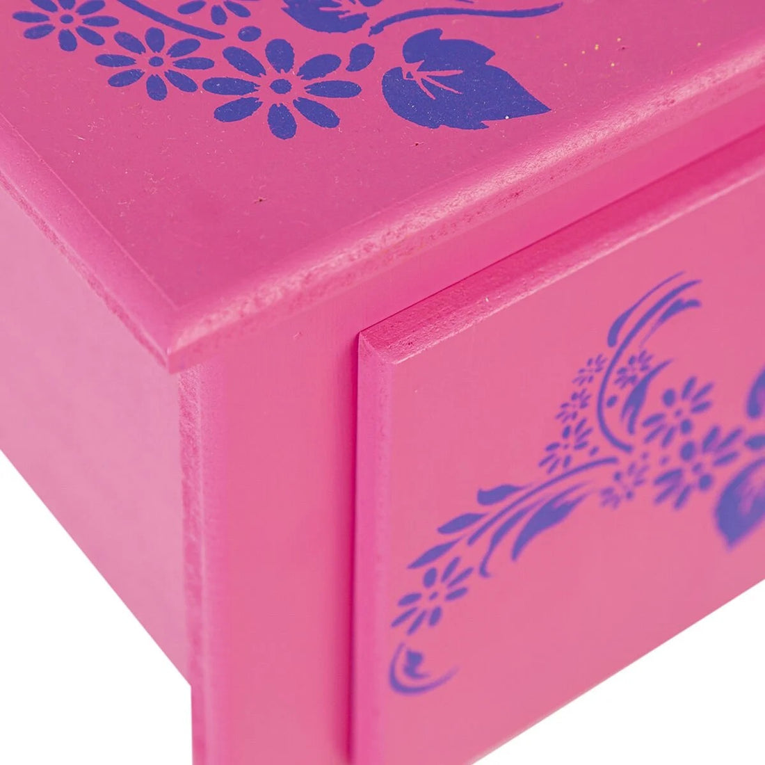 Commode mini bohème fuchsia