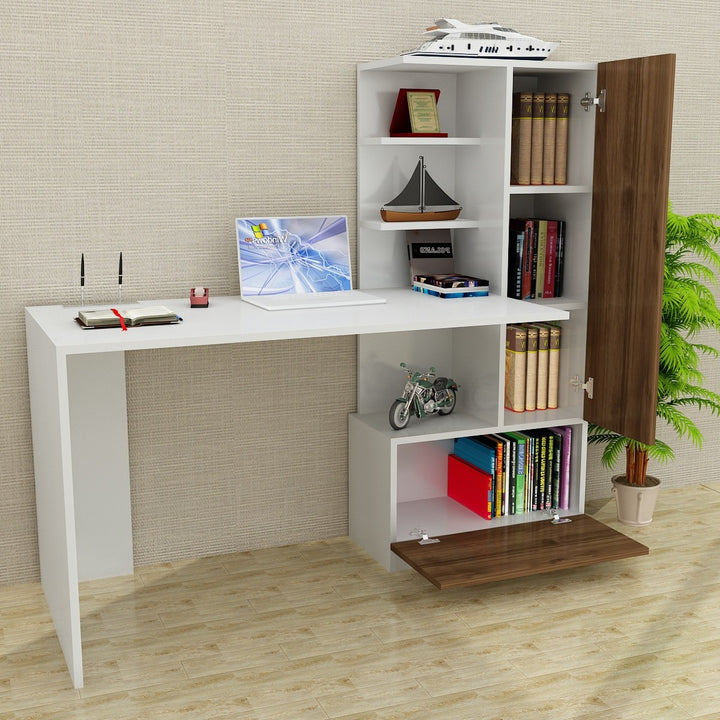 Bureau d'étude Merinos - White, Walnut