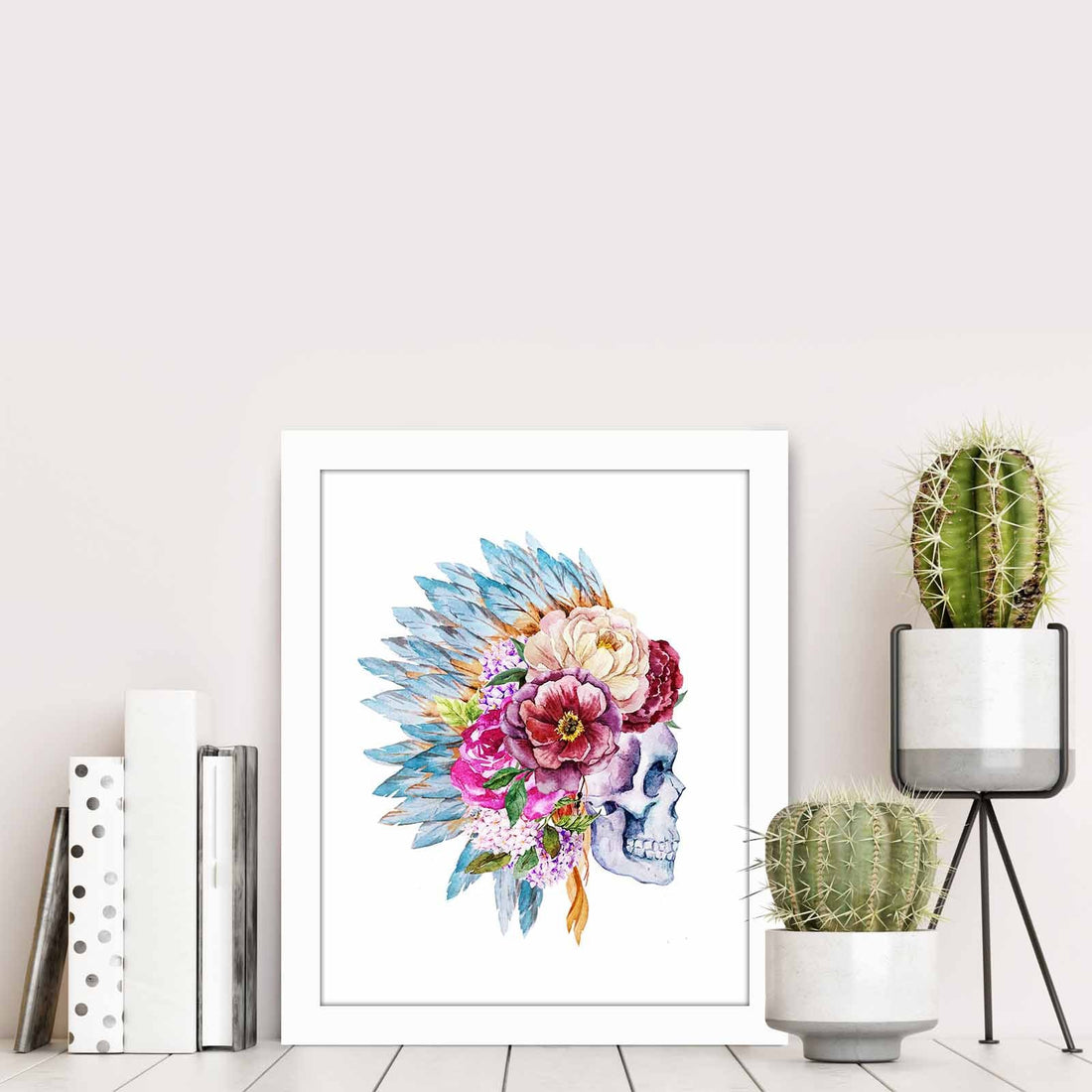 Peinture mdf encadrée décorative BCT-027