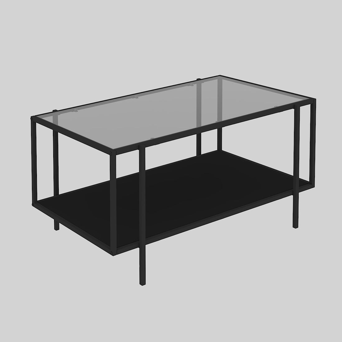 Table basse Espa - Smoked, Black