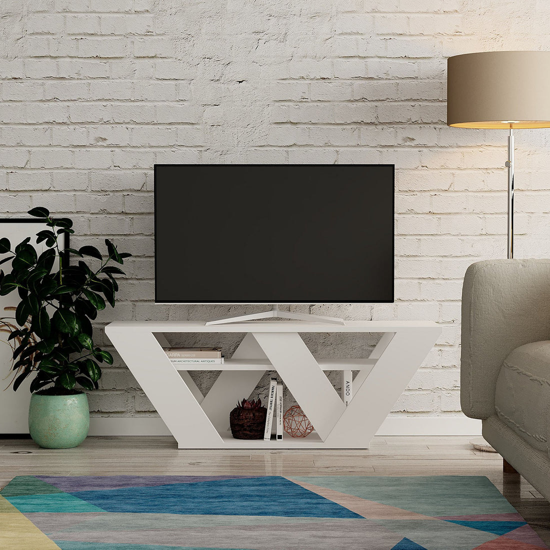 Meuble TV Pipralla - White