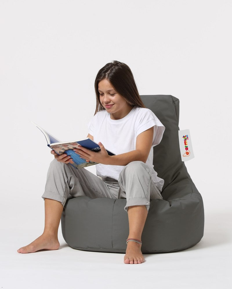 Pouf de jardin Lina - Dark Grey