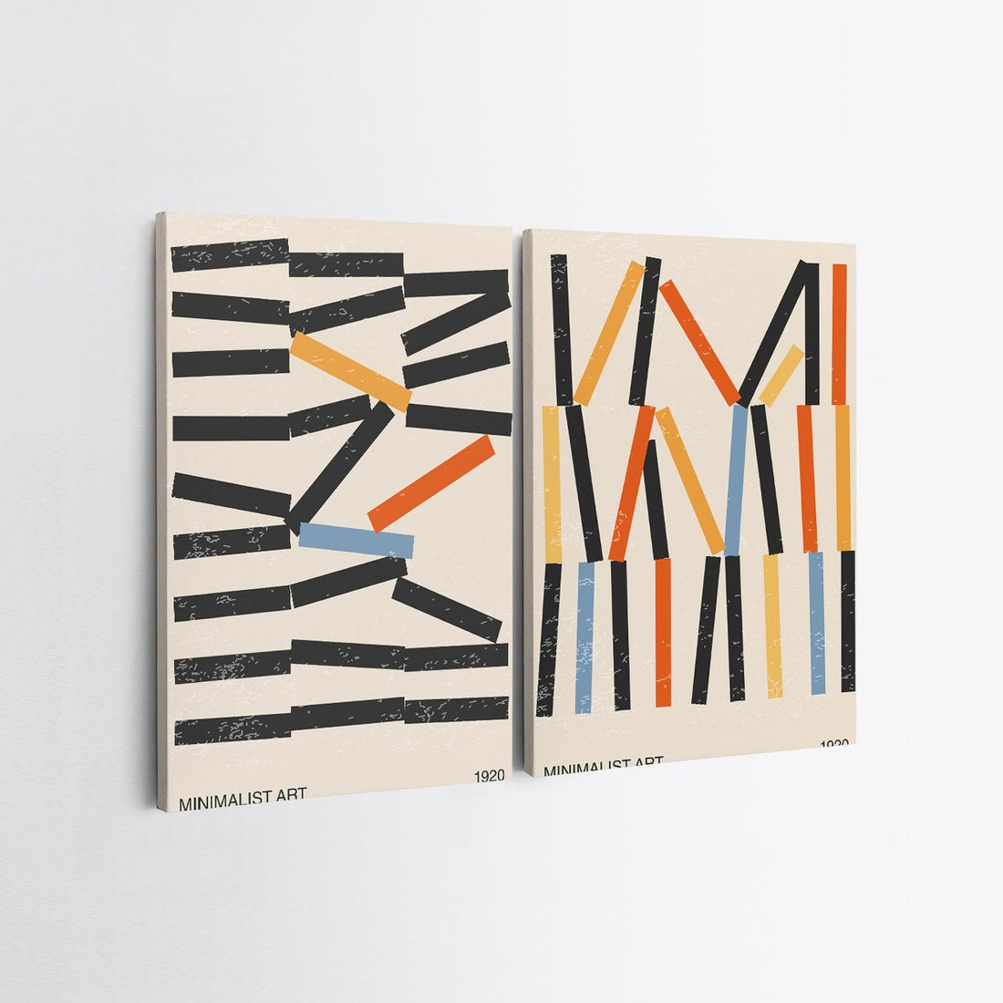 Peinture décorative en toile (2 pièces) 2KNV4267 - 50 x 70