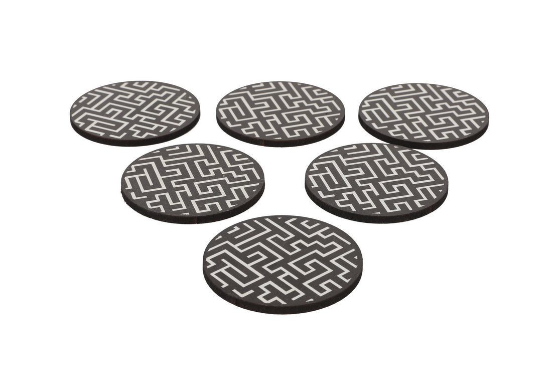 Tapis de verre (6 pièces) PLT0232