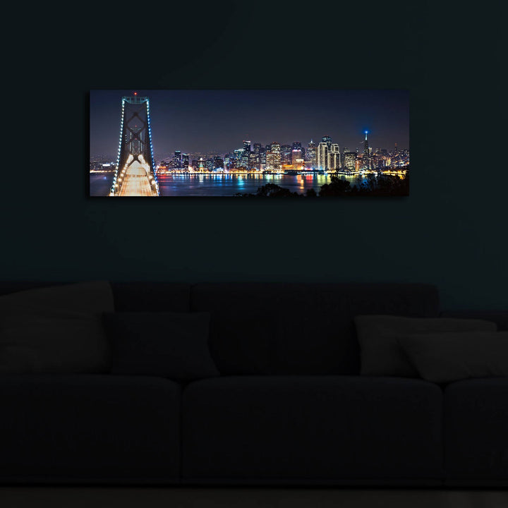 Peinture de toile éclairée à LED décorative 3090İACT-37