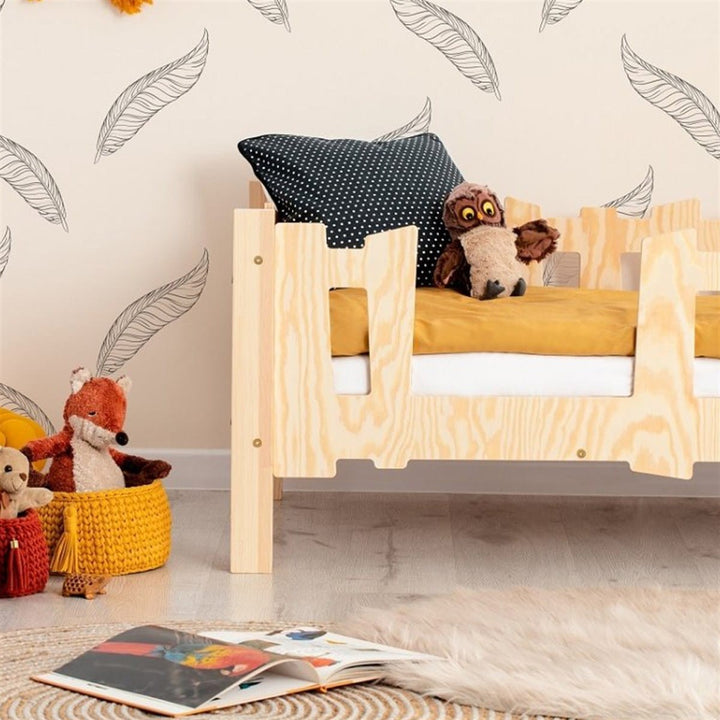 Lit cabane enfant Jupiter ,bois 90x190cm