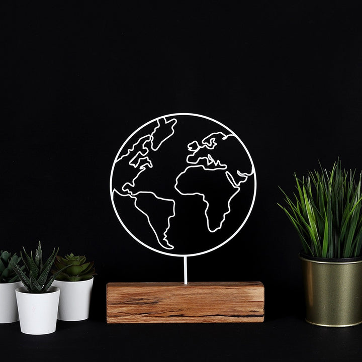 Objet décoratif World - White