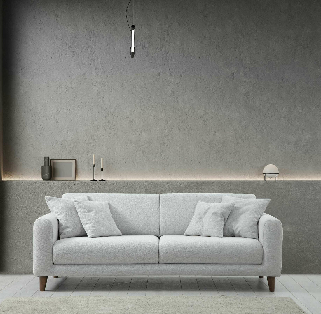 Canapé à 3 places Sare 3 - Ares White
