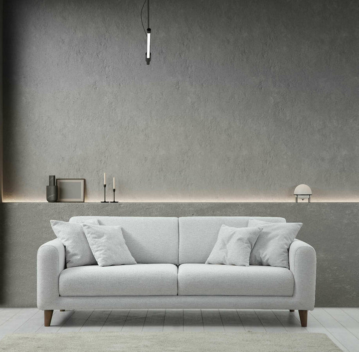 Canapé à 3 places Sare 3 - Ares White