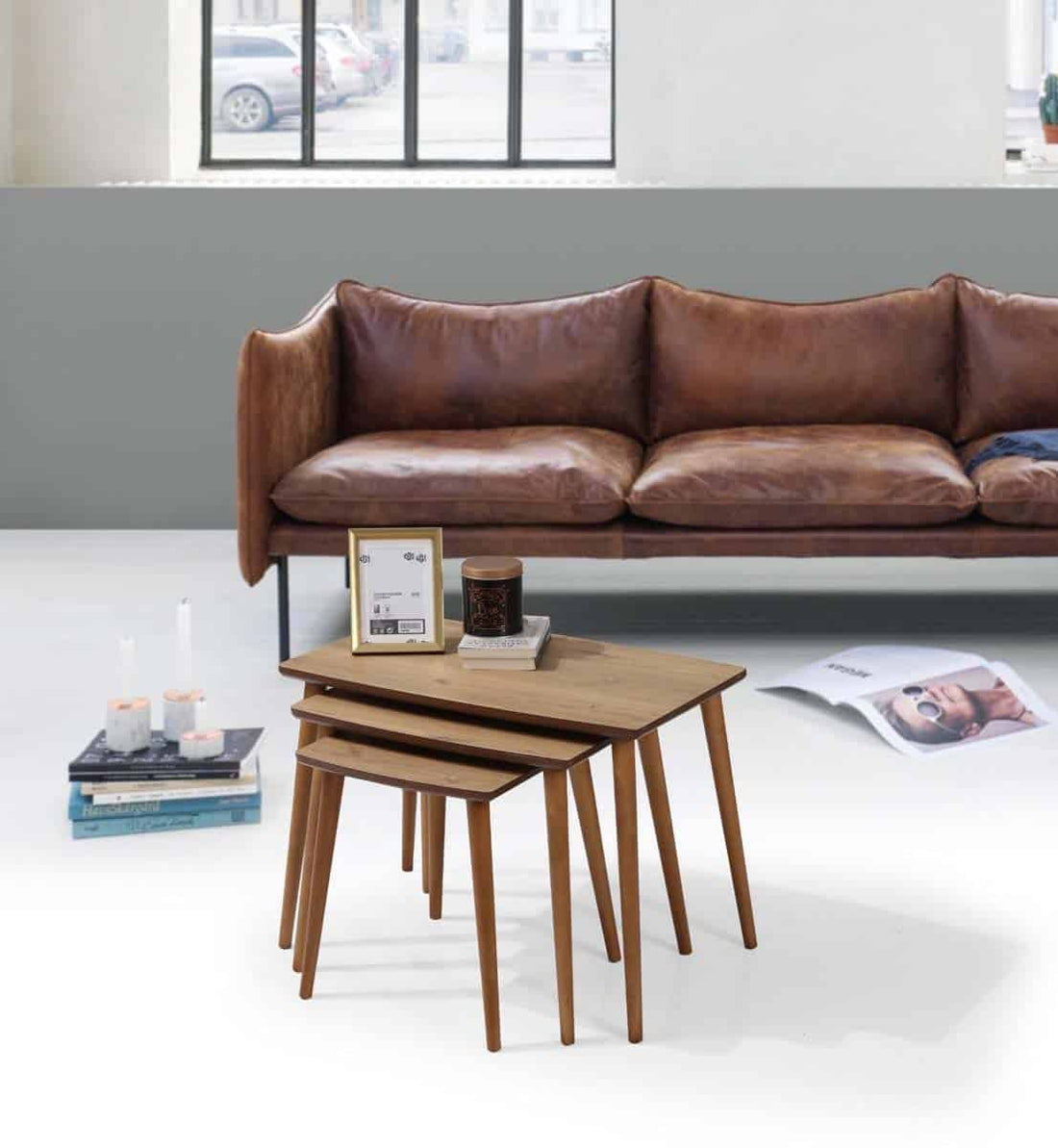 Table basse Ekol gigognes (chêne)