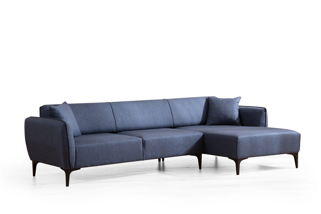 Canapé d'angle Belissimo Right - Blue