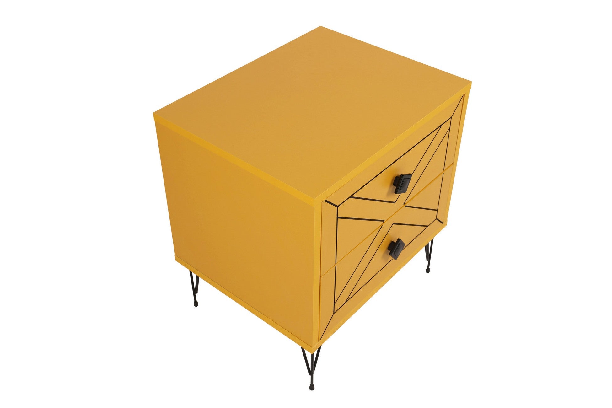 Table de chevet Luna - Yellow