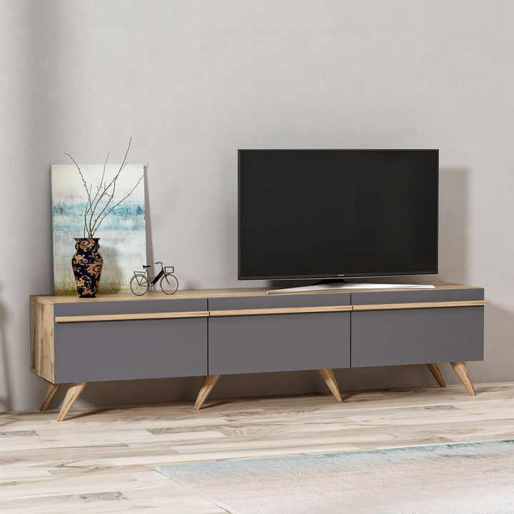 Meuble TV Amsterdam - Anthracite