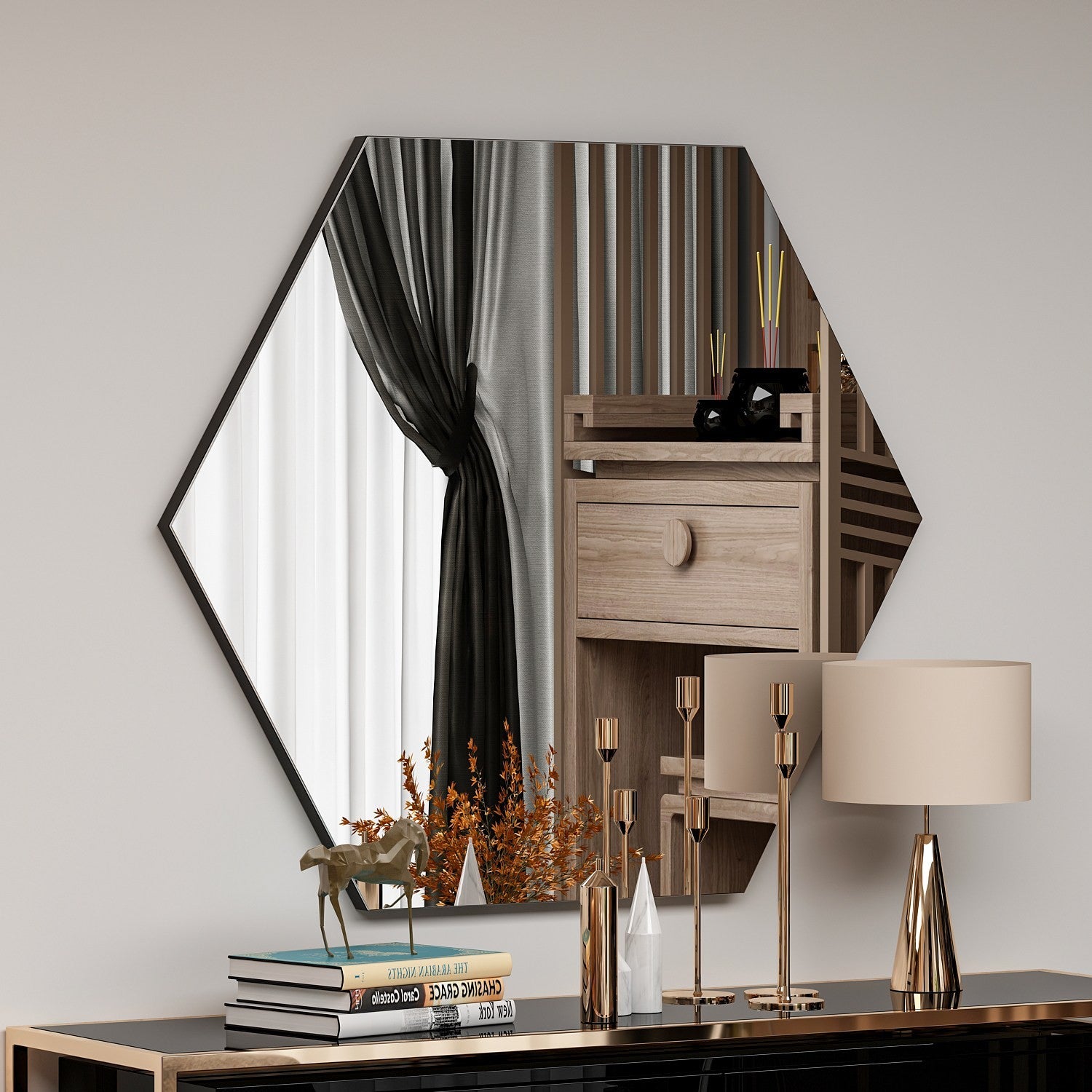 Miroir Zeo - Black