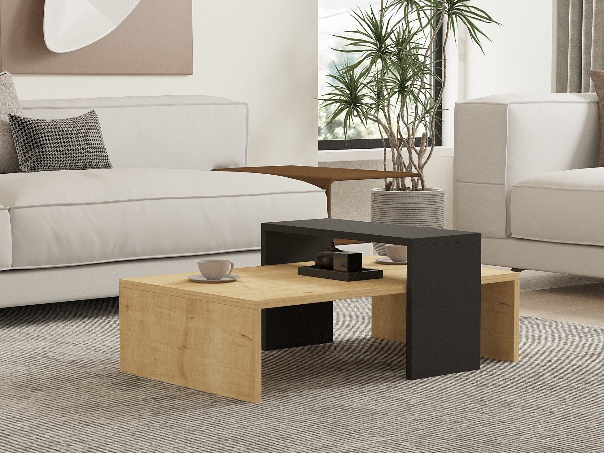 Table basse Glow - Sapphire Anthracite