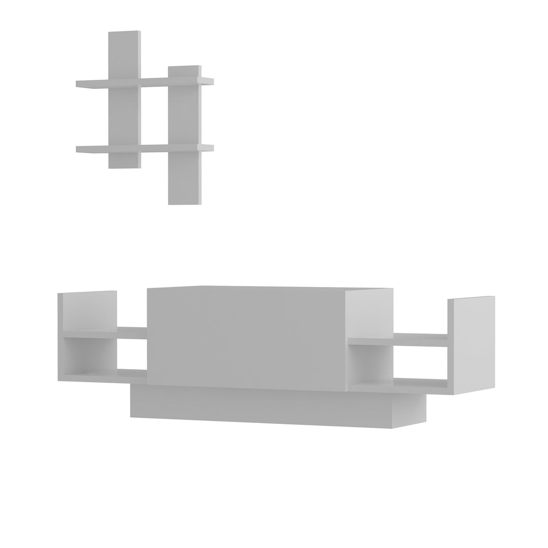 Unité de télévision Bahar - White