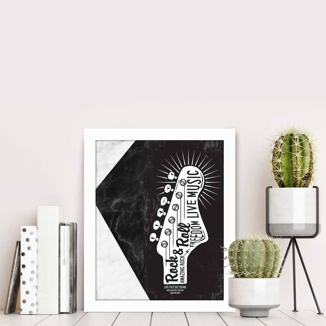 Peinture mdf encadrée décorative BCT-076