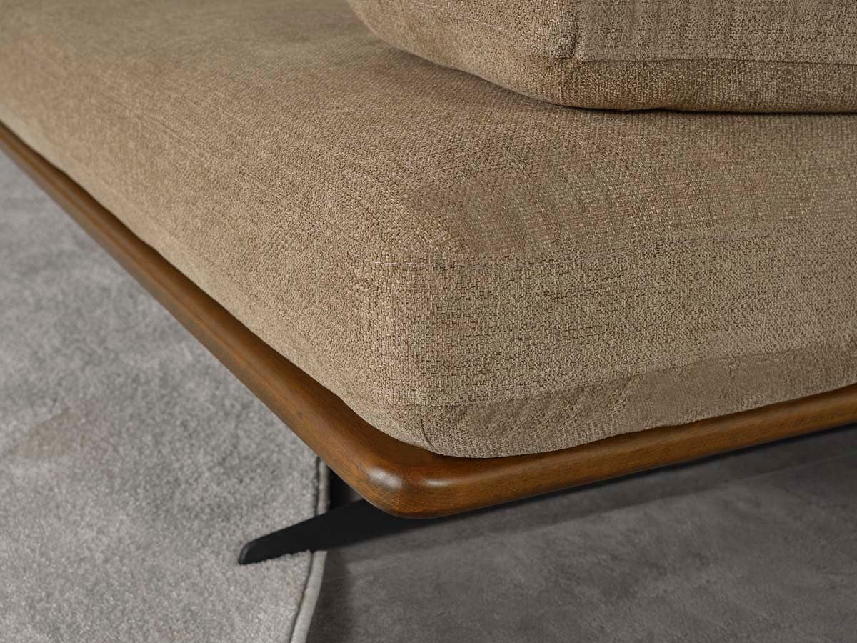 Milano Canapé Crème 3 Places