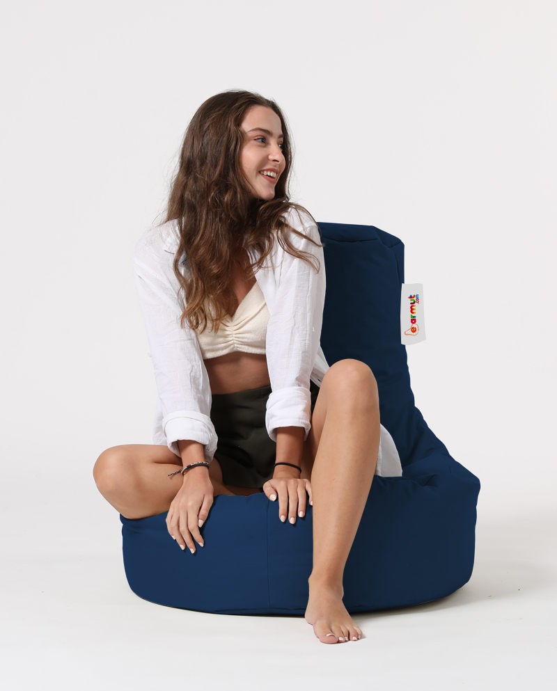 Pouf de jardin Lina - Dark Blue