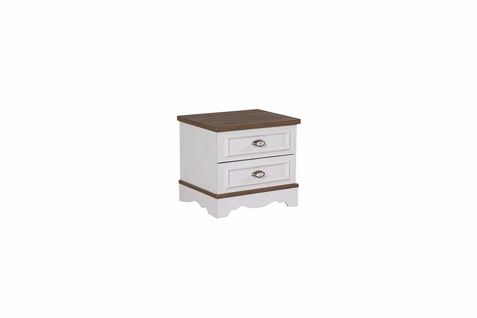 Table de chevet enfant Country 2 tiroirs