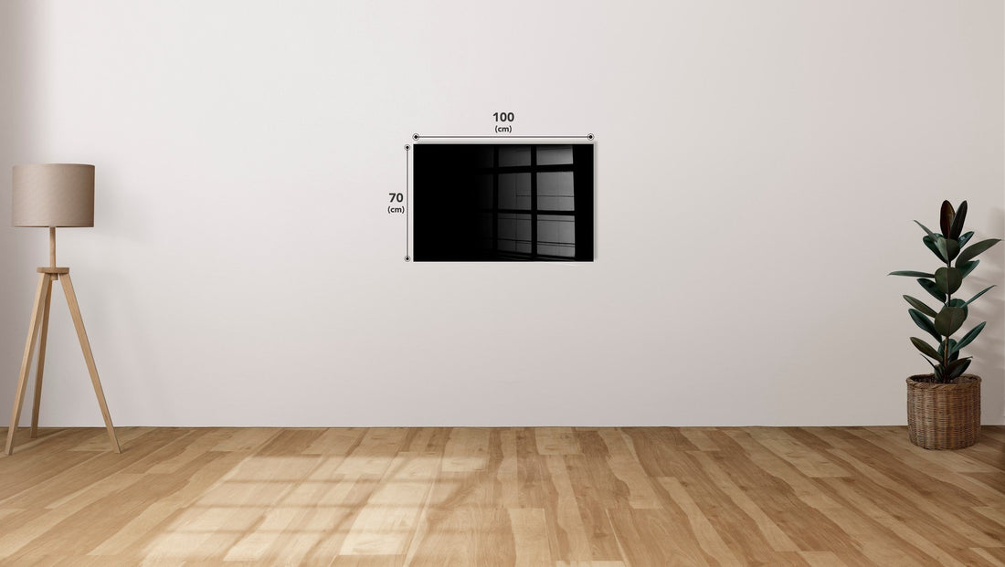 Peinture en verre trempé décoratif UV-009 - 70 x 100