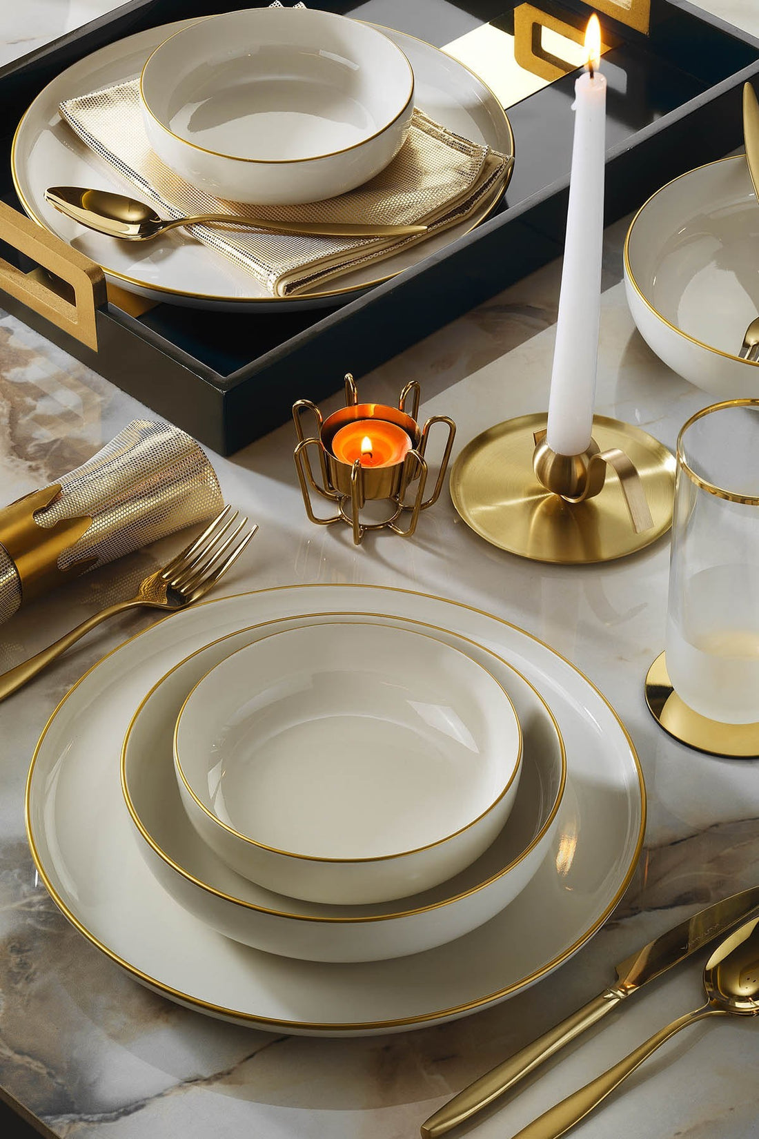 Dîner (18 pièces) PMOD18Y414R520