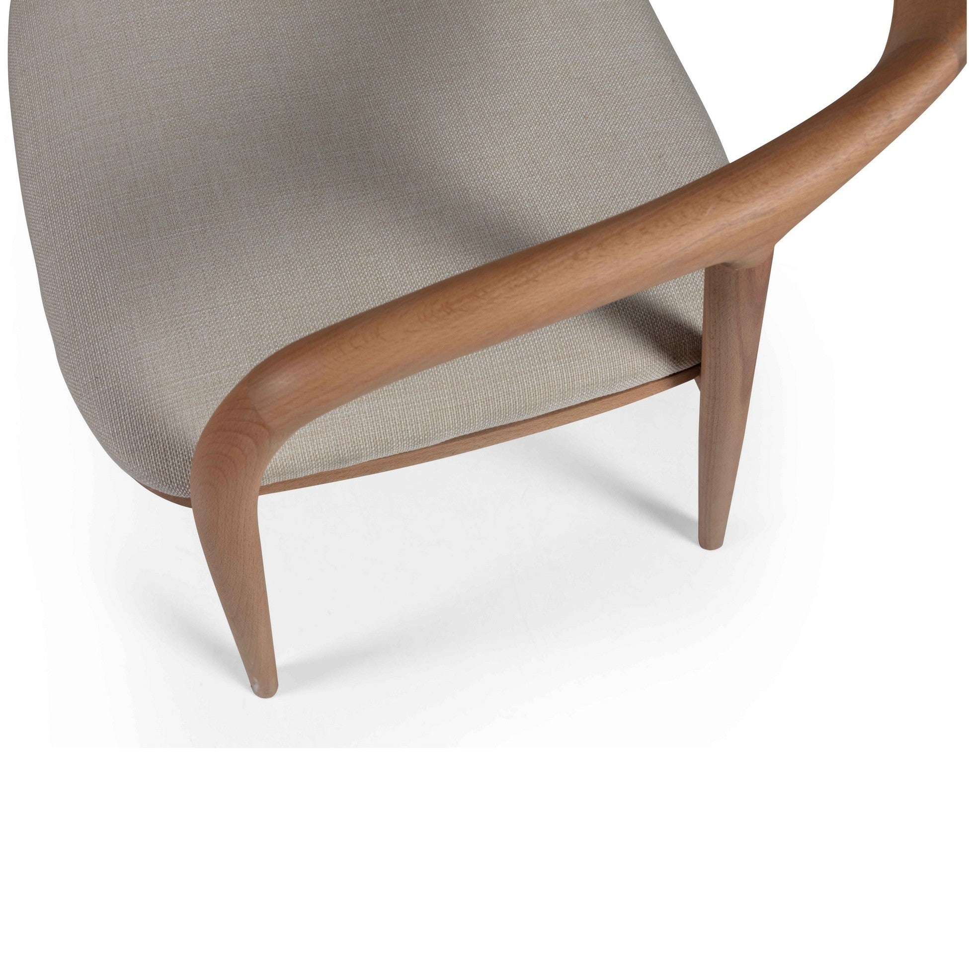 Chaise en bambou et lin albero