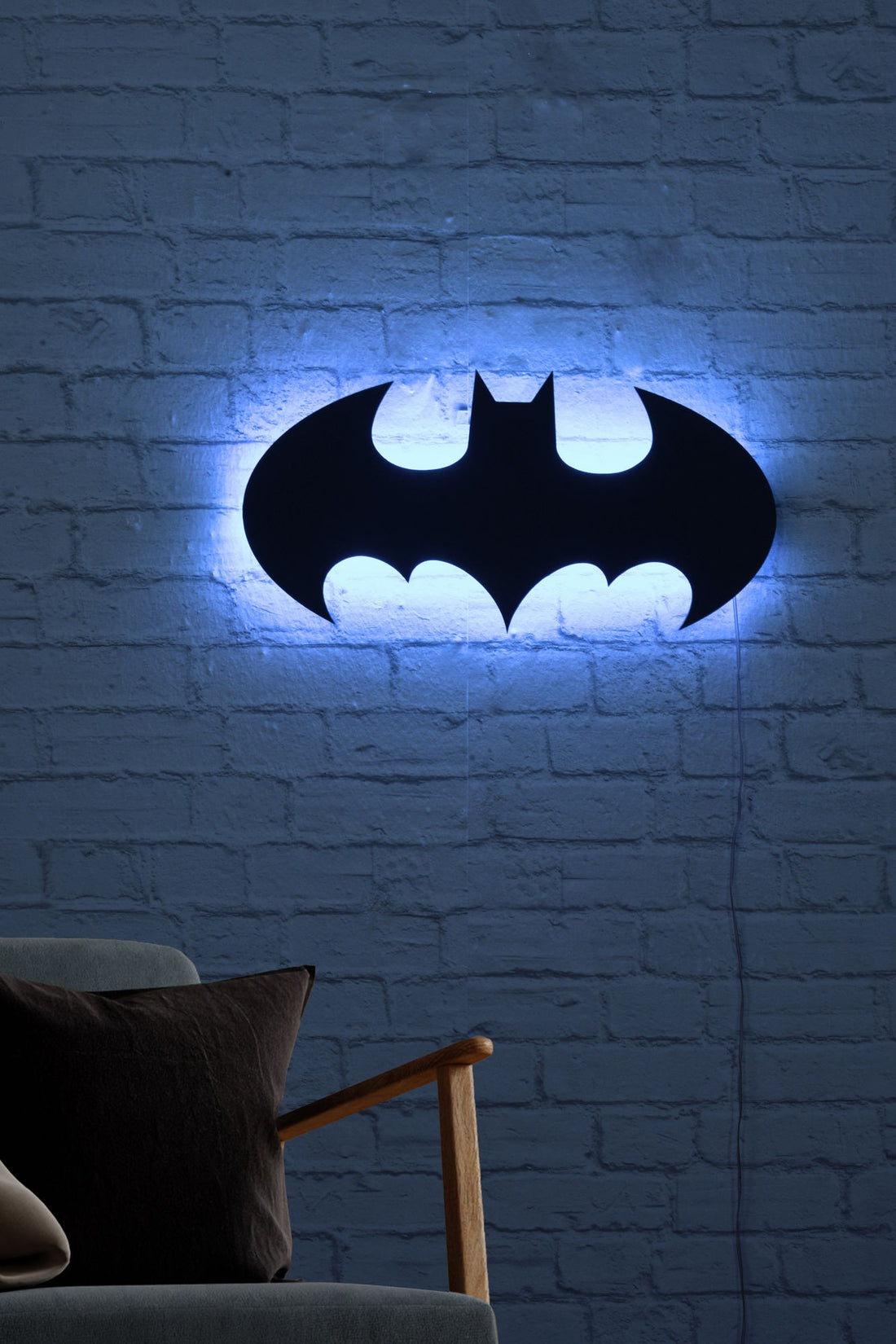 Éclairage LED décoratif Batman - Blue