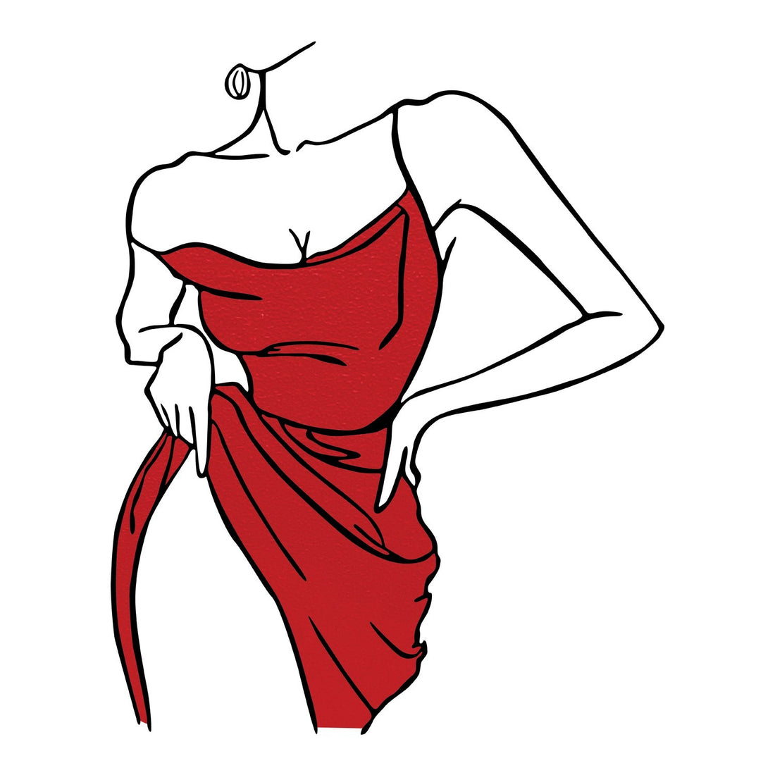 Accessoire mural en métal décoratif Natalie