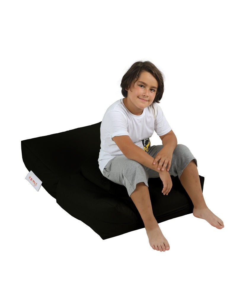 Pouf de jardin Kids Single Seat Pouffe - Black
