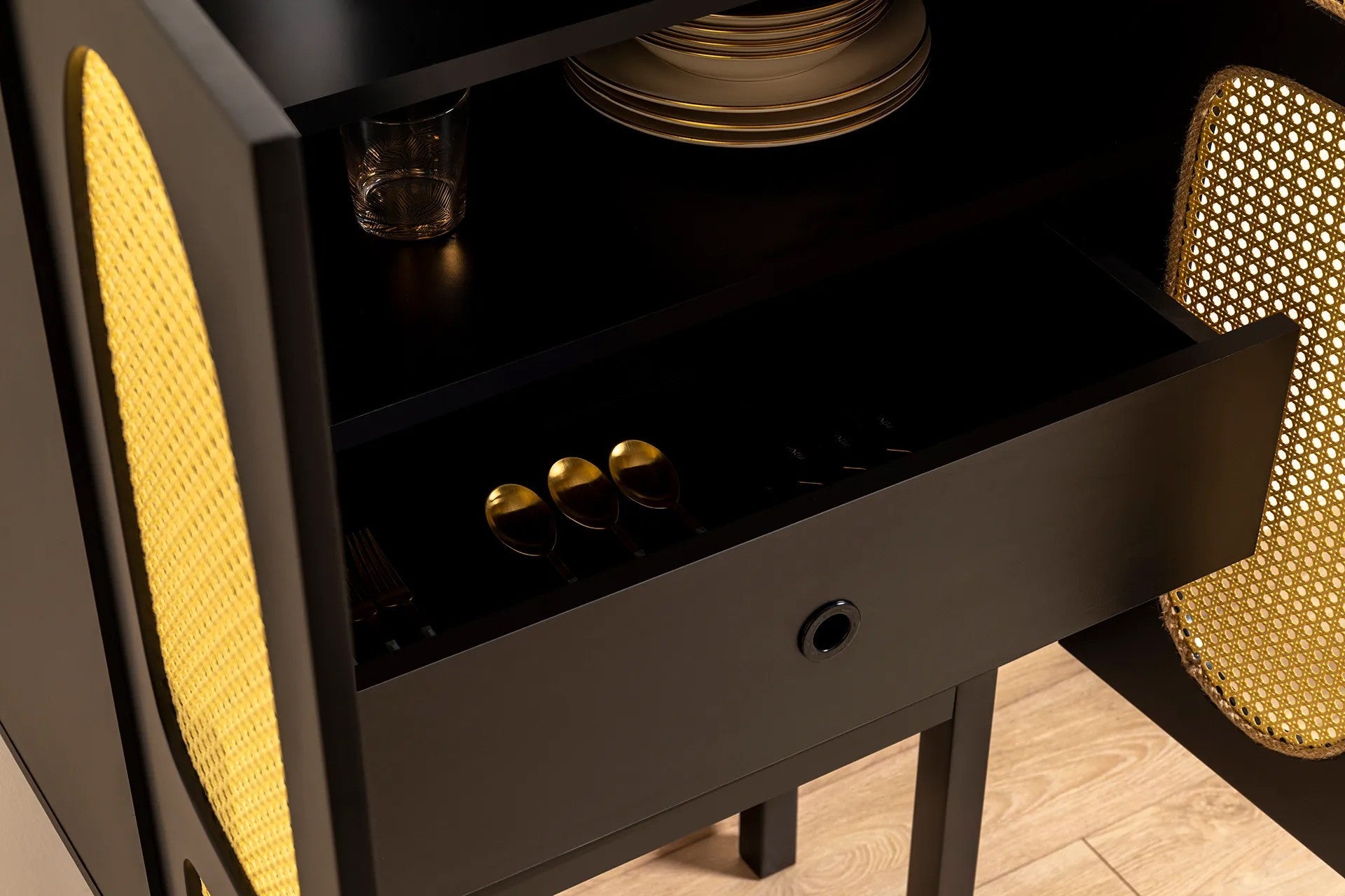 Console Simona 135 - Black