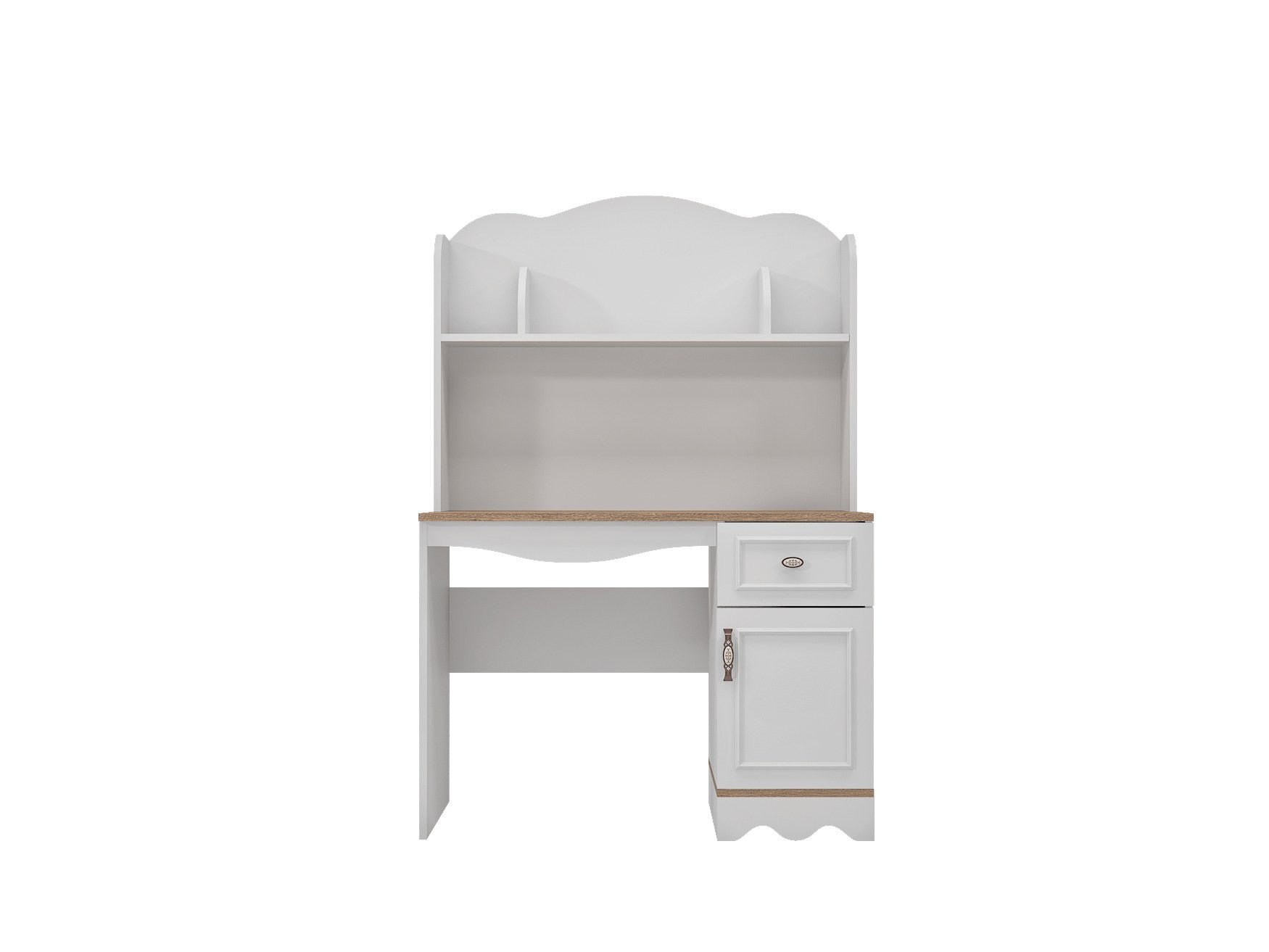 Bureau d'étude Lisa - Oak, White