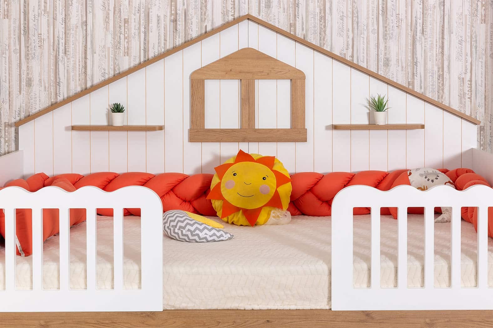 Plato Lit Montessori (100*200) + Lit 1 place avec tiroir (90*190)