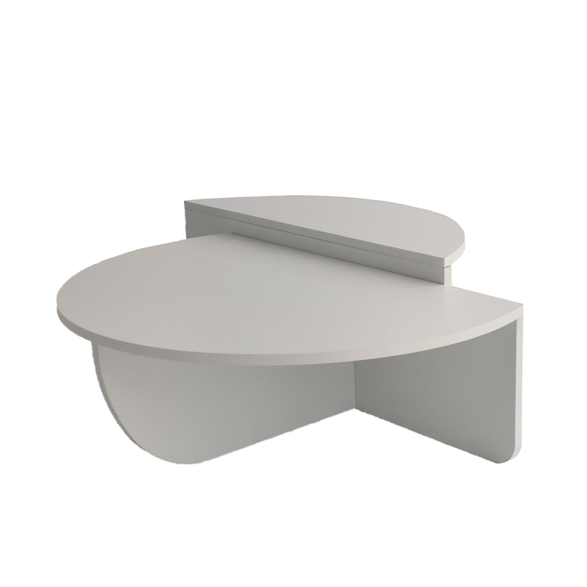 Set de 2 tables basses design Oatglow Blanc