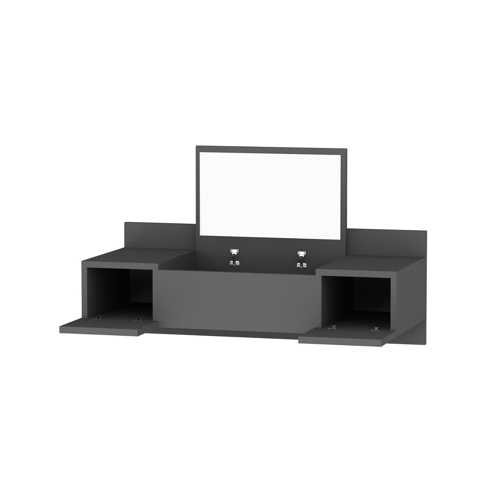 Table de maquillage Zakkum - Anthracite