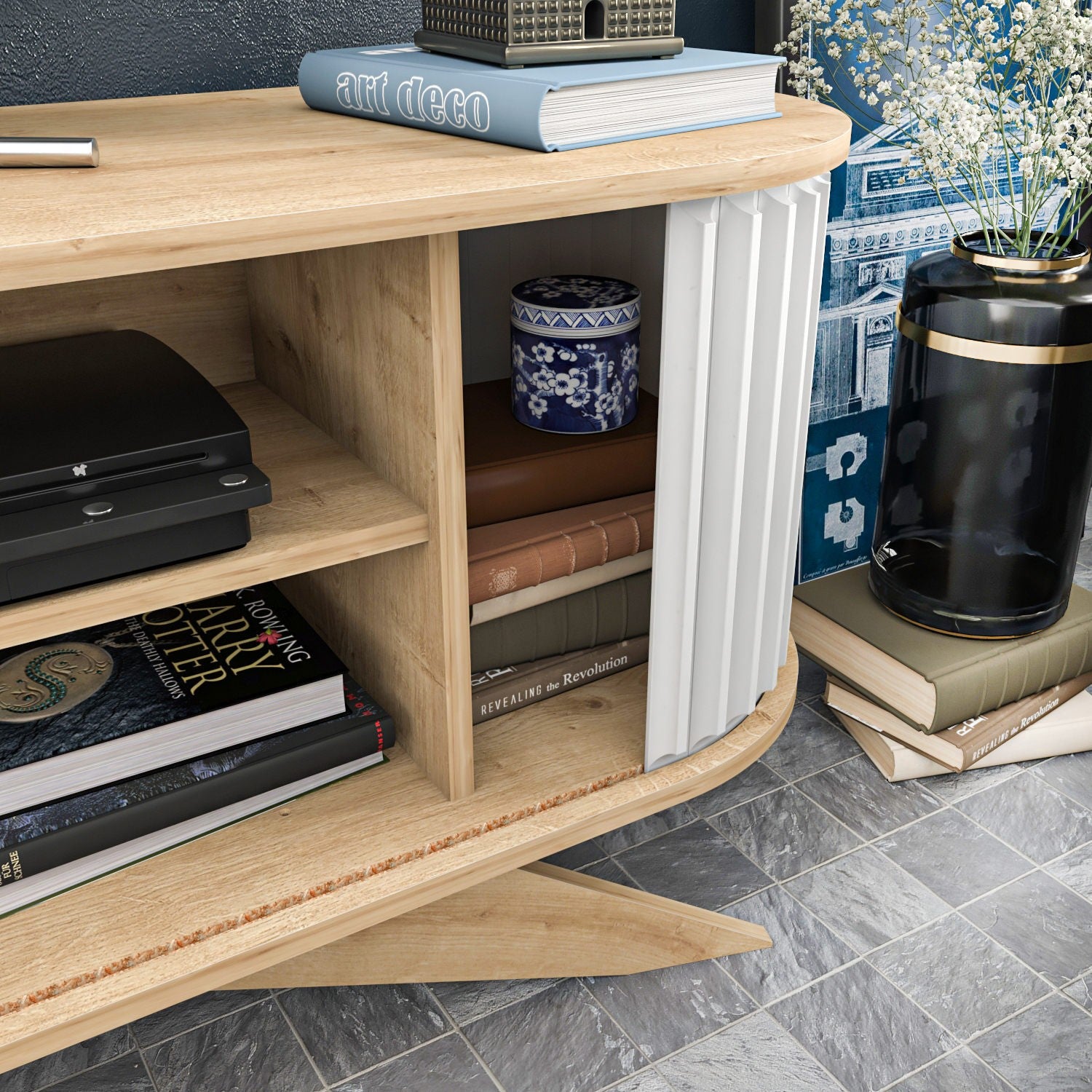 Meuble TV Stor - Sapphire, White