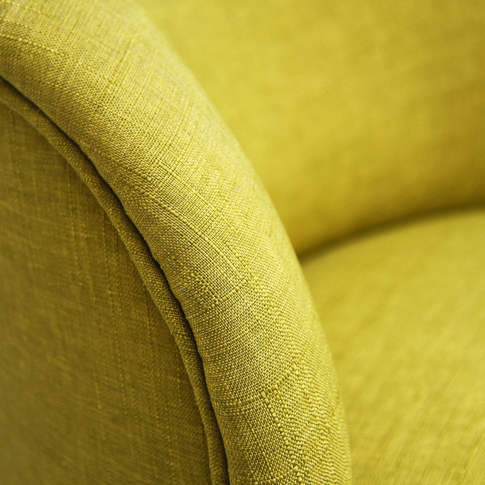 Fauteuil à oreilles Nice - Peanut Green