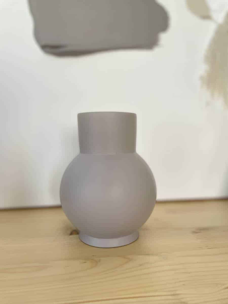 Pudgy cendre vase