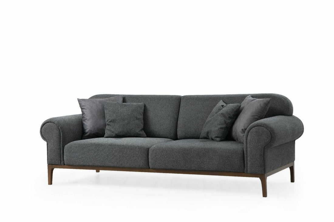 Canapé à 3 places London - Dark Grey