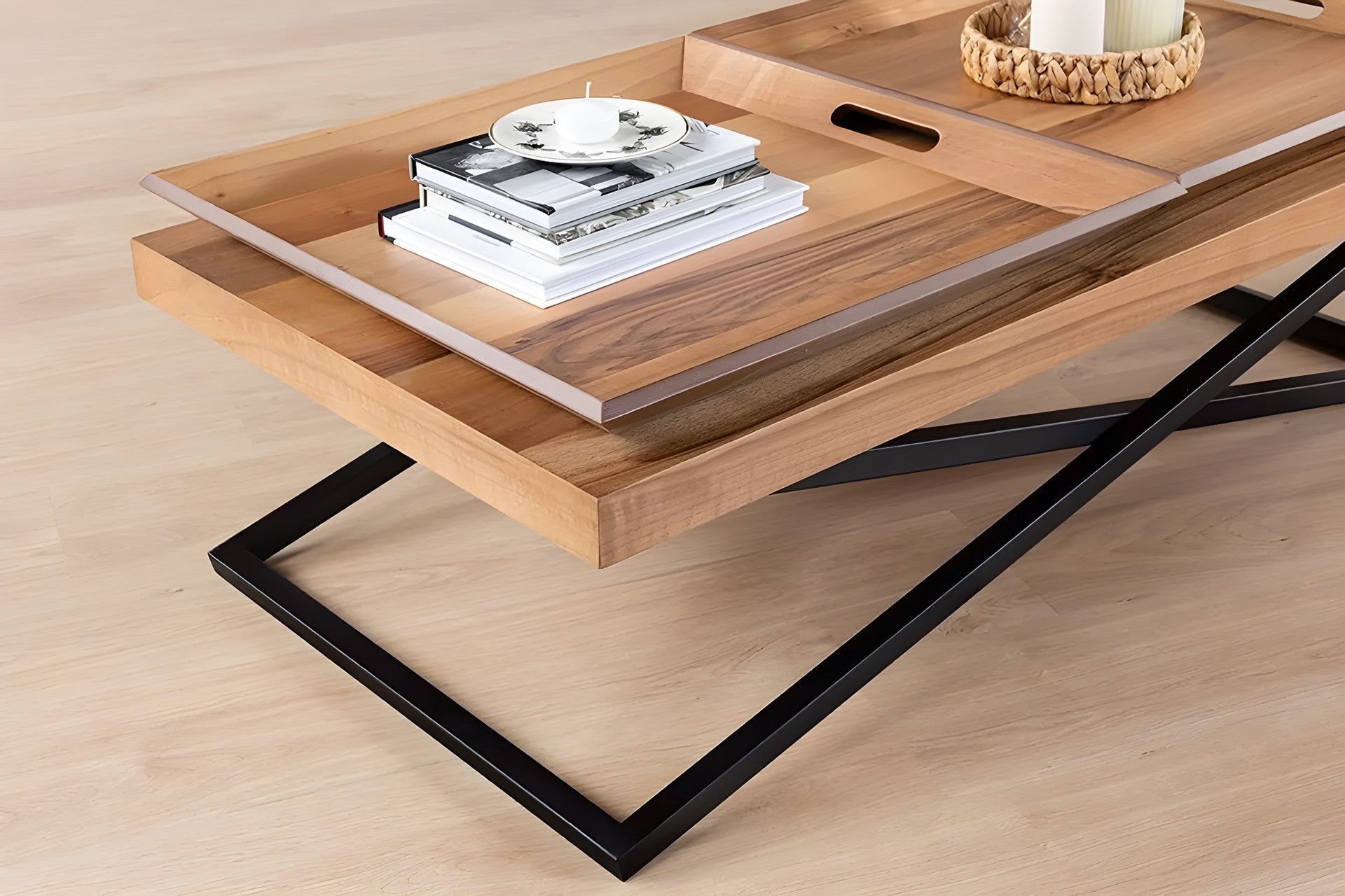 Table basse Towly - Walnut