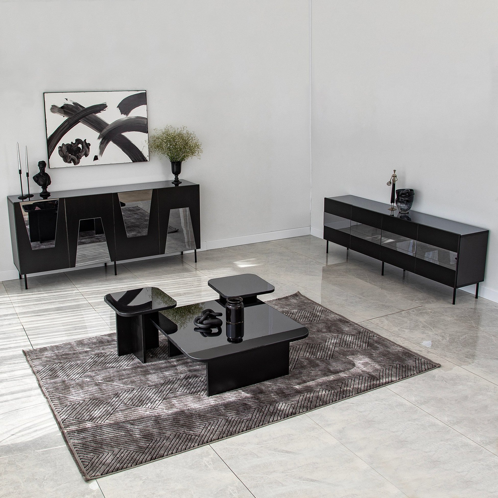 Console Venice - Black, Fume