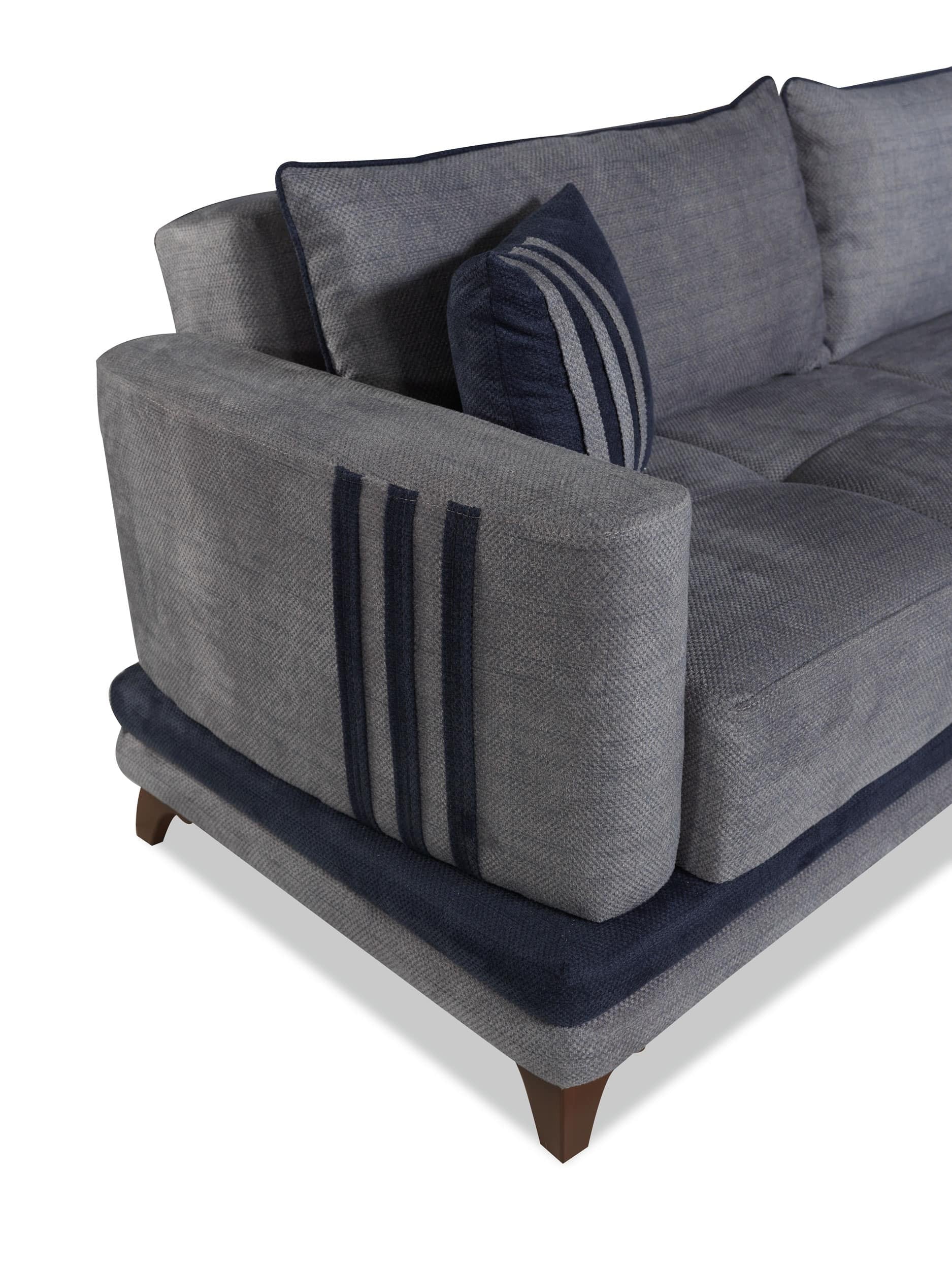 Malta canapé lit clic-clac 3 places avec coffre de rangement