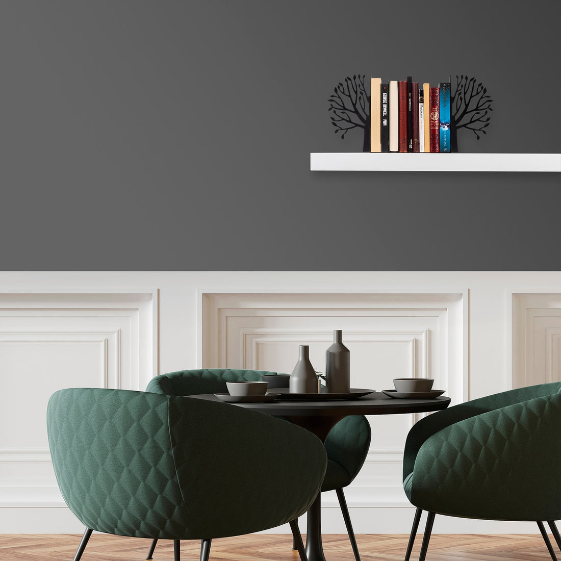 Metal Birder Kitap tutucu 7 - Black