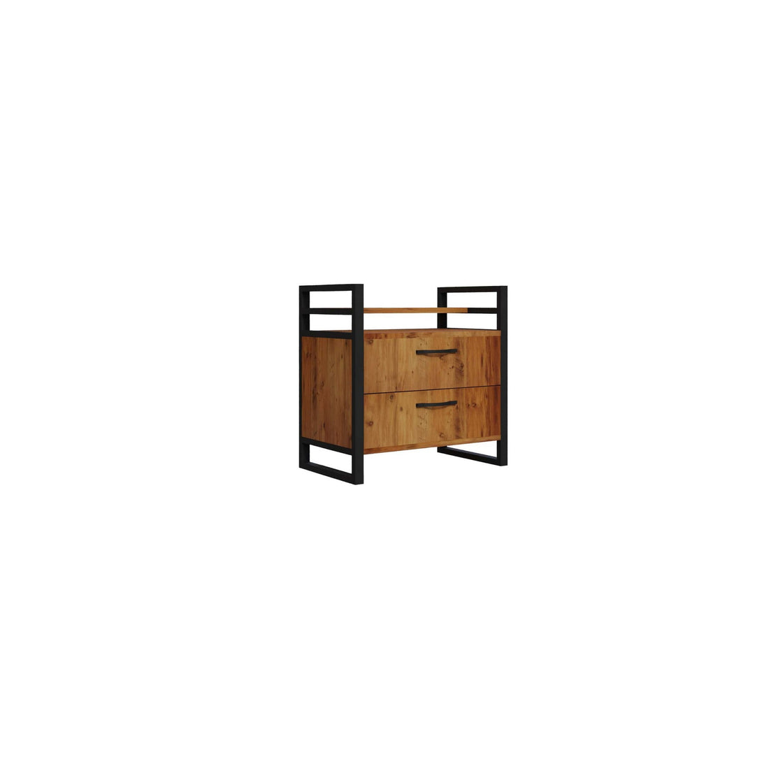 La table de nuit Nero Pier - Walnut