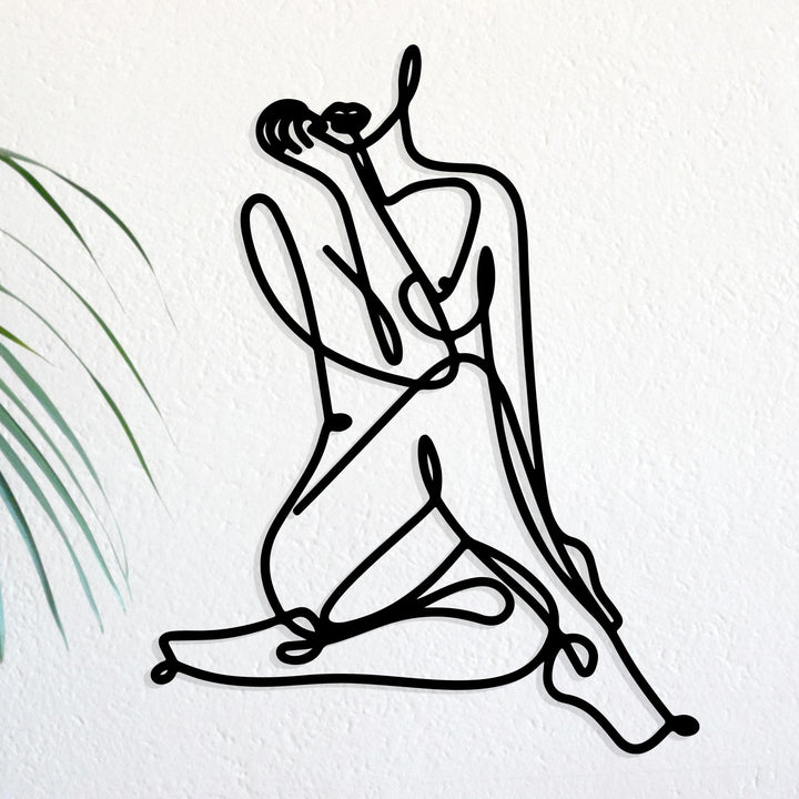 Accessoire mural en métal décoratif Eve