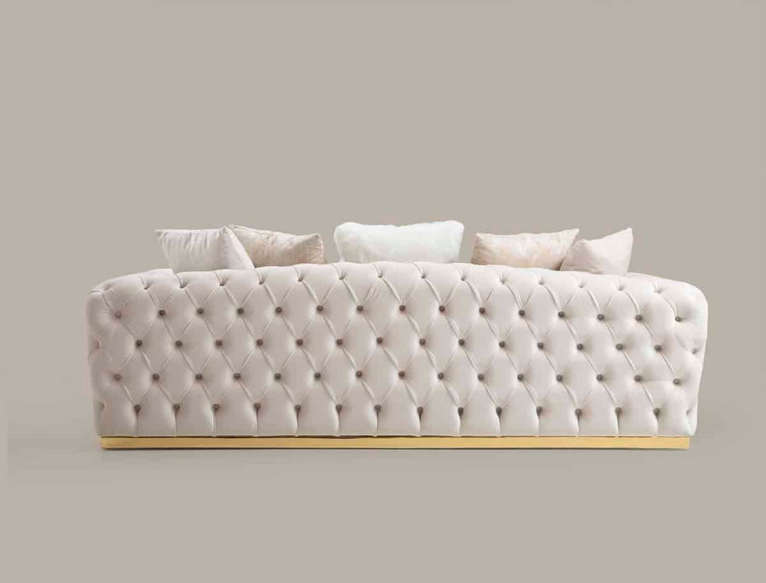 Selva Canapé Blanc 3 Places