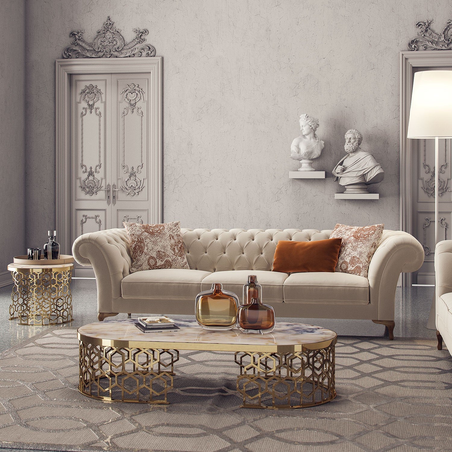 Canapé 3 places Bianca