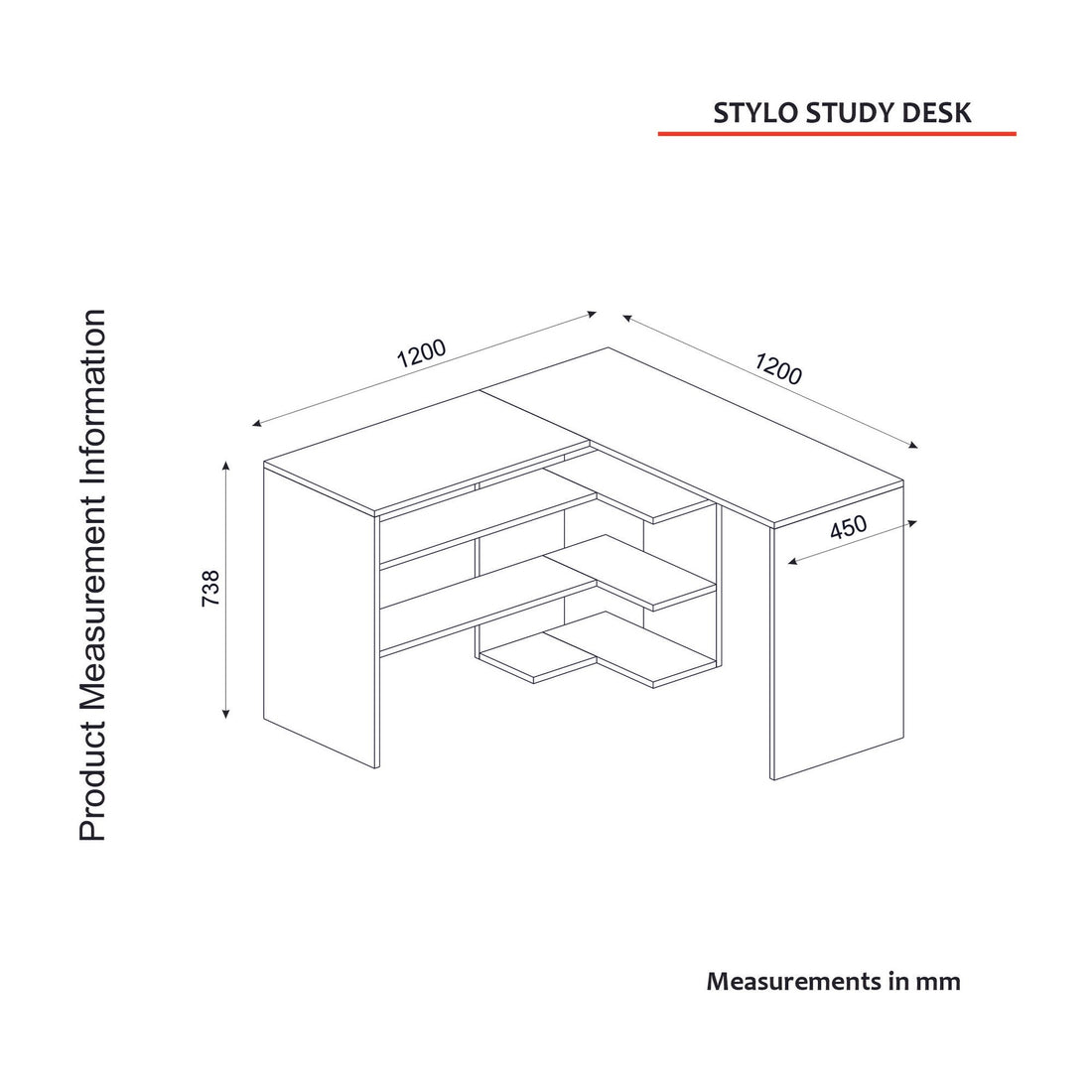 Bureau d'étude Stylo - Sapphire, Anthracite