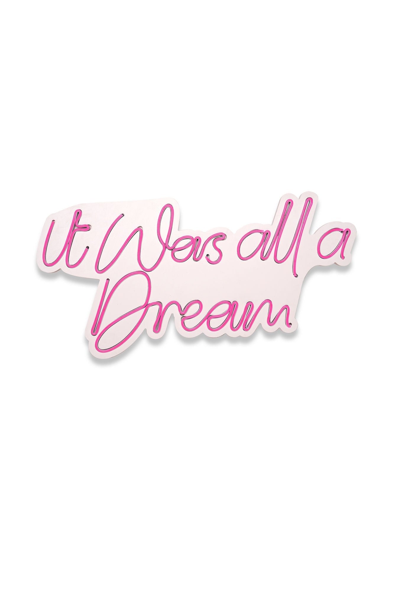 Éclairage LED en plastique décoratif It was all a Dream - Pink
