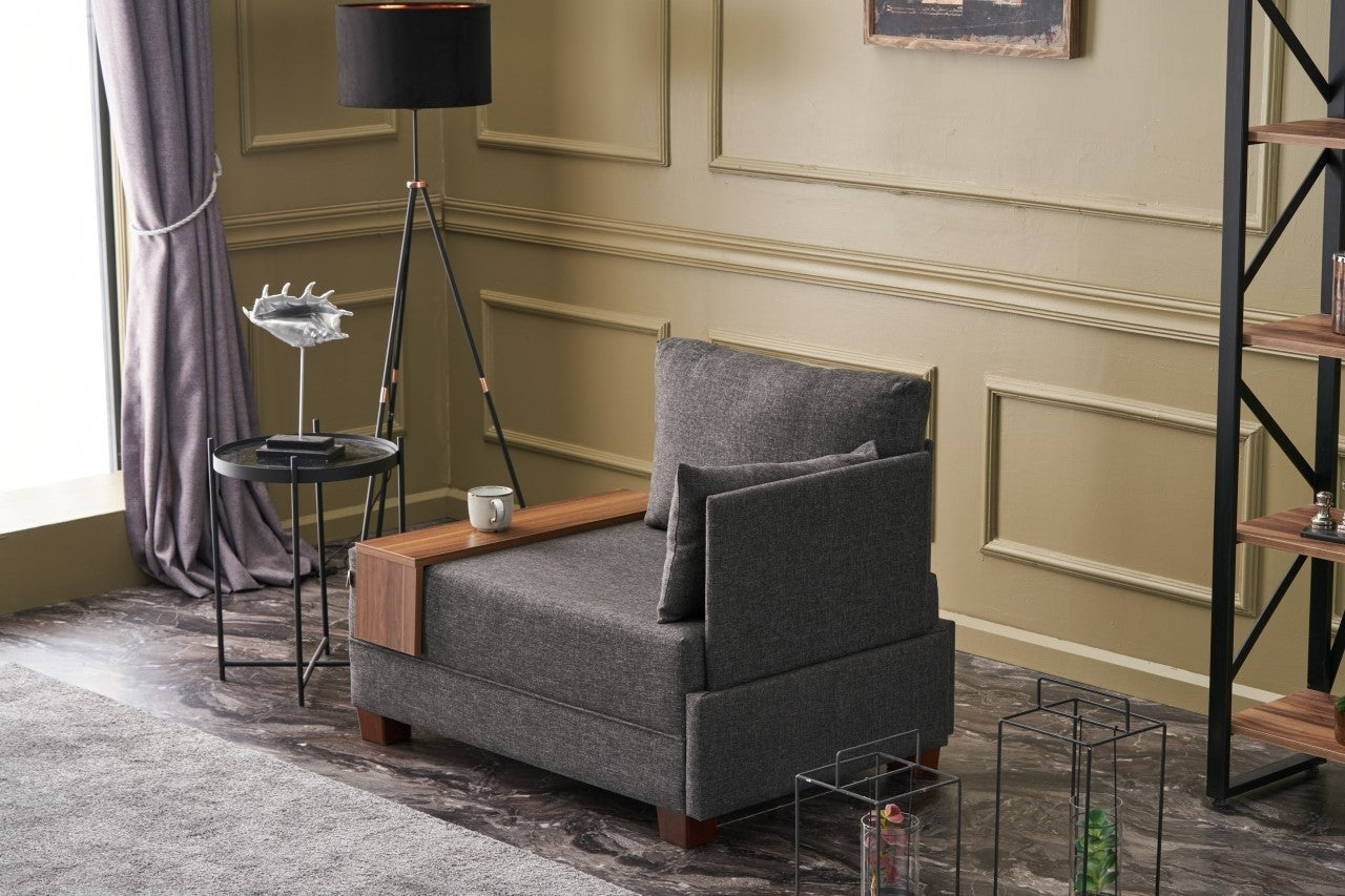 Canapé 1 place Fly Right - Anthracite